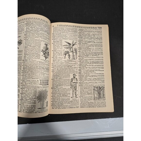 Funk and Wagnalls College Standard Dictionary 1946 - Hardcover Very Poor Conditi - Picture 5 of 5